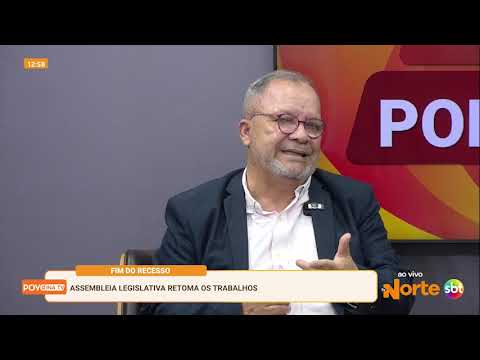Crise entre Executivo e Legislativo. Nos Bastidores da Política na TV Norte SBT Tocantins