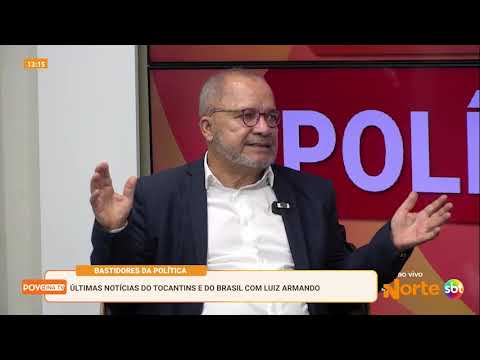 Senadora Dorinha levanta a bola para Vicentinho Jr cortar. Na TV Norte SBT Tocantins