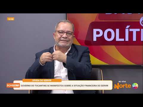 Amélio, MDB e PSDB: Vicentinho Jr e Alexandre Guimarães. e a estratégia palaciana na sucessão. Na TV Norte SBT Tocantins