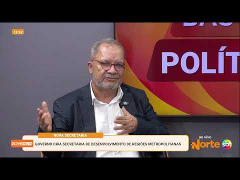  Sucessão estadual. Movimentação partidária. Na TV Norte SBT Tocantins